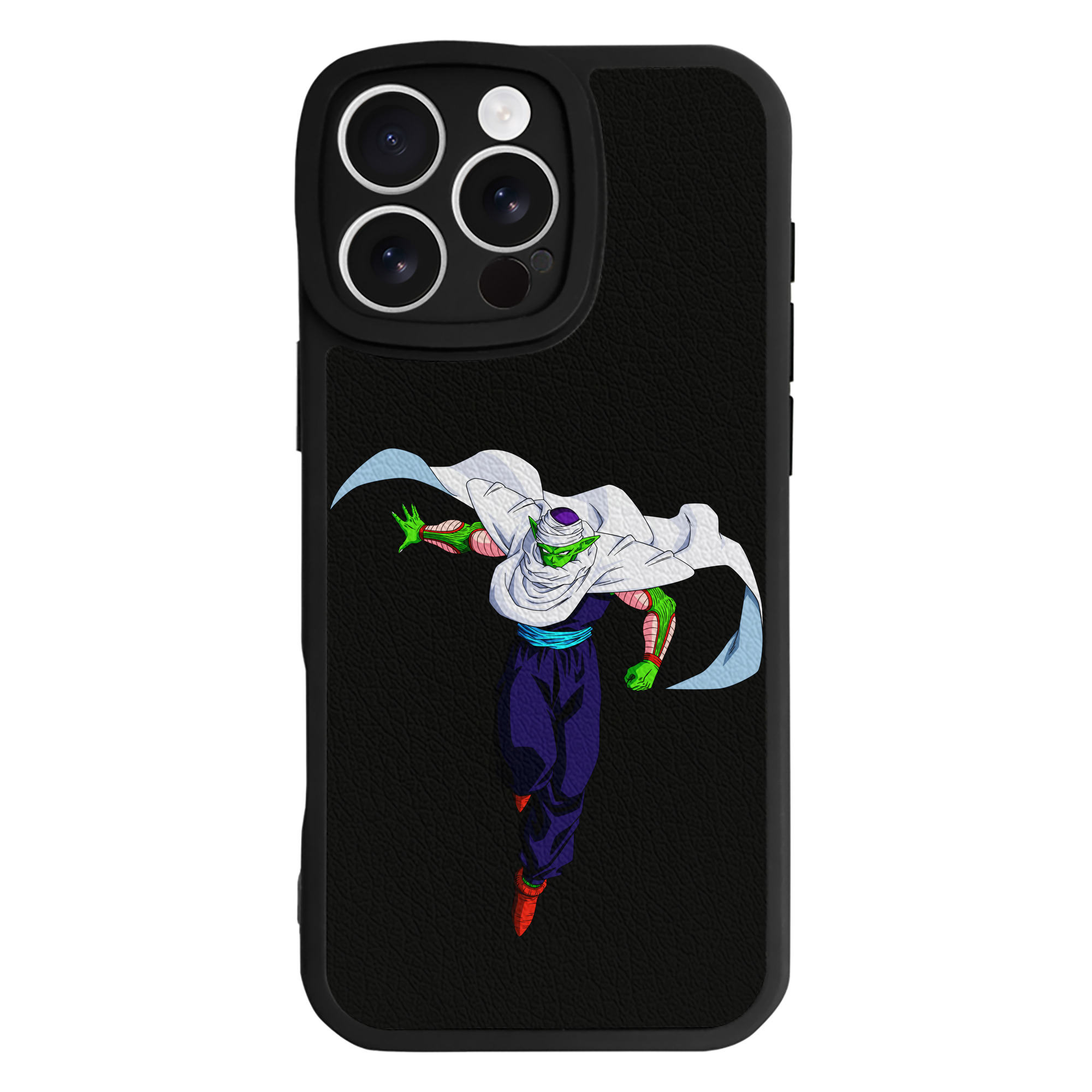 （画像用） ドラゴンボール ピッコロ DRAGON BALL Piccolo 【iPhone 16シリーズ対応】シリコンスマホケース（レザー調） 材質：シリコン